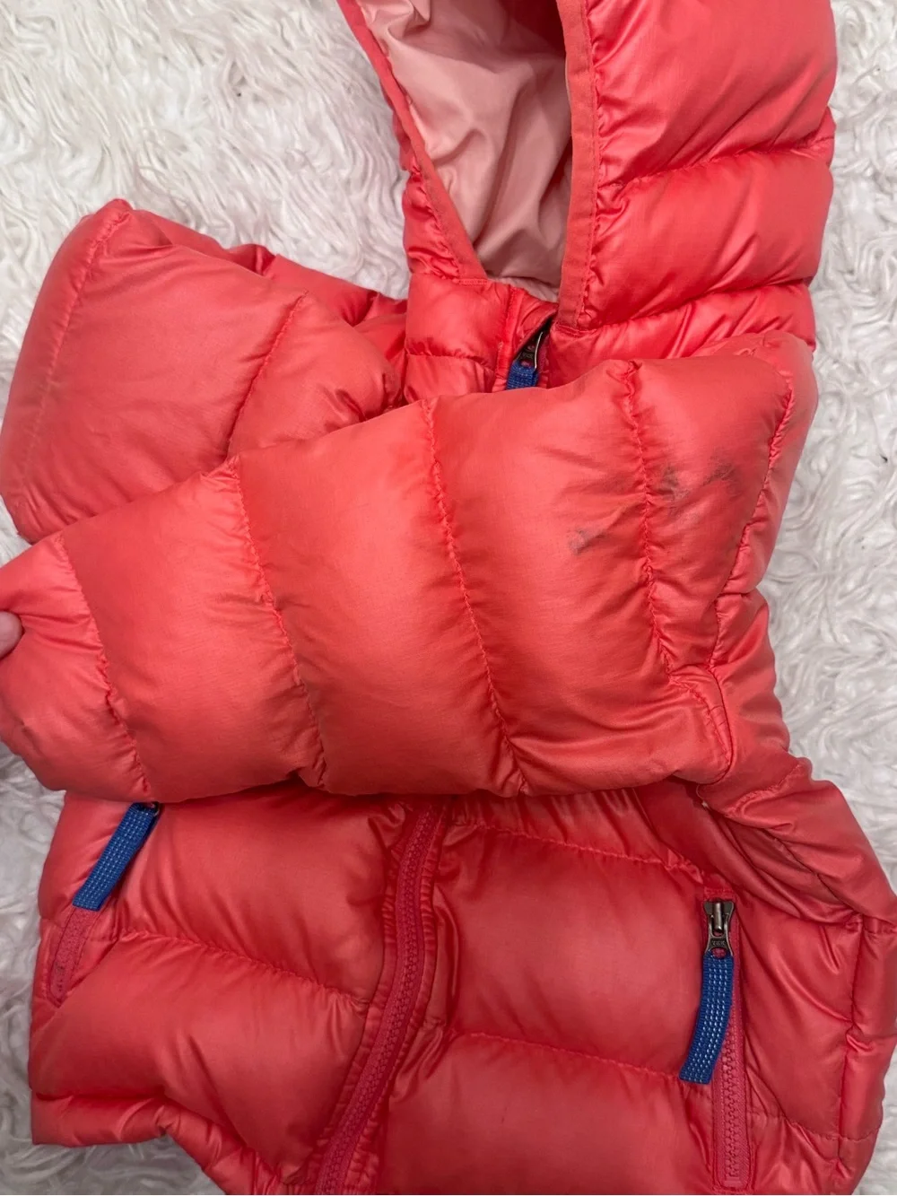 Patagonia Kids' Hi Loft Down Hoody Jacket 12-18 mo